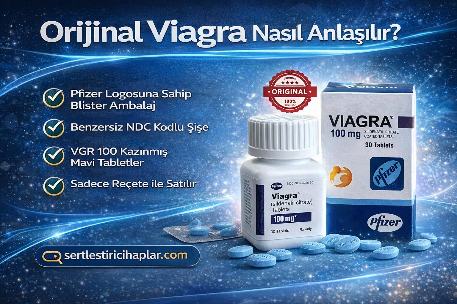 Orijinal viagra nasıl anlaşılır?